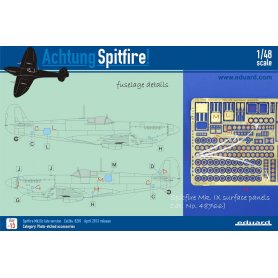 Eduard 1:48 Supermarine Spitfire Mk.IX surface panels dla Eduard