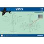 Spitfire Mk.IX surface panels EDUARD