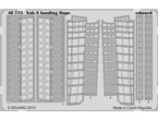 Eduard 1:48 Klapy do Yakovlev Yak-3 dla Zvezda