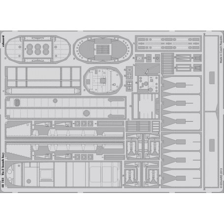 Eduard 1:48 Tu-2 bomb bay XUNTONG MODEL