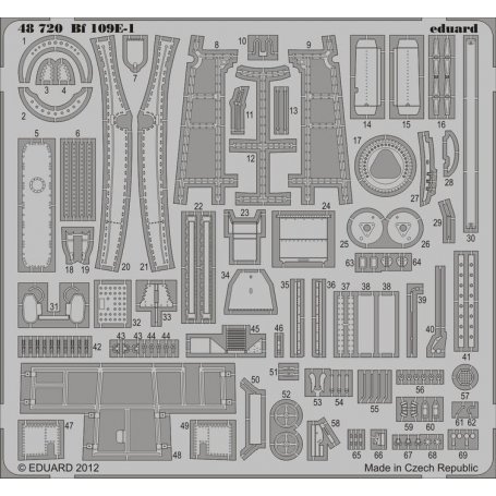 Eduard 1:48 Messerschmitt Bf-109 E-1 dla Eduard