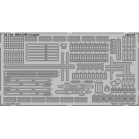 Eduard 1:48 MiG-23M/ML/MF weapon TRUMPETER