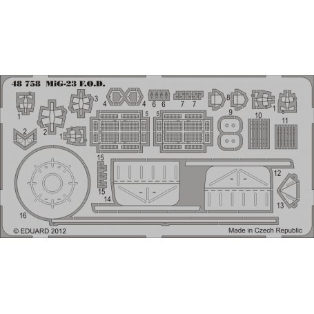 Eduard 1:48 MiG-23 F.O.D. TRUMPETER