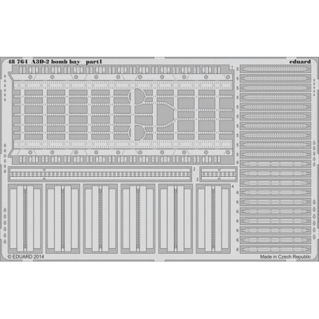 Eduard 1:48 A3D-2 bomb bay Trumpeter