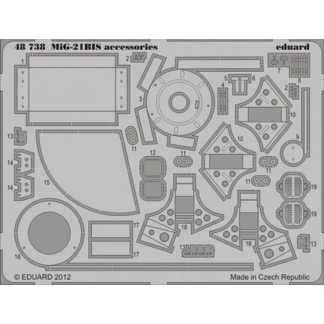 MiG-21BIS accessories EDUARD