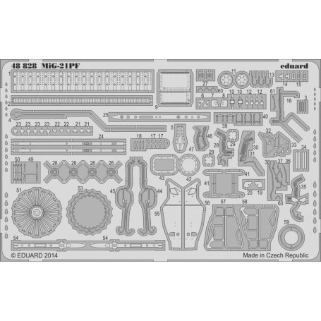 Eduard 1:48 MiG-21PF Eduard 8236