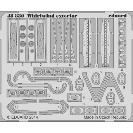 Whirlwind exterior (Trumpeter 02890)