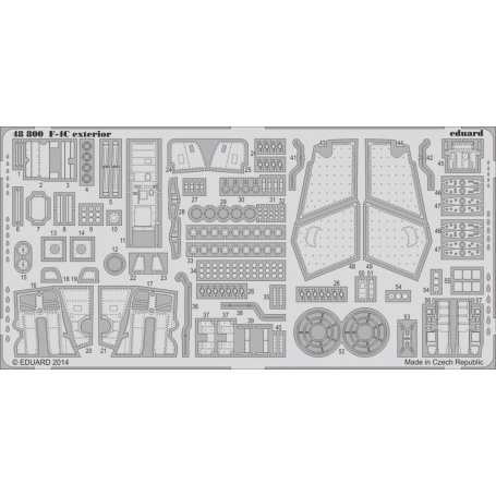 Eduard 1:48 F-4C exterior S.A. Academy