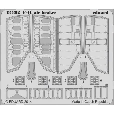 F-4C air brakes Academy