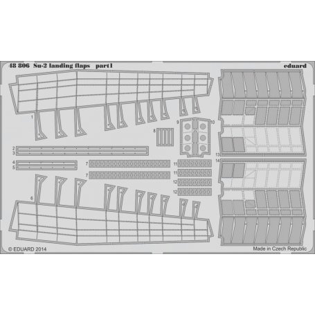 Eduard 1:48 Sukhoi Su-2 landing flaps Zvezda 4805