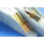 Eduard 1:48 MiG-25 Foxbat air intakes and F.O.D. dla Kittyhawk .02855