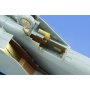 Eduard 1:48 MiG-25 Foxbat air intakes and F.O.D. dla Kittyhawk .02855