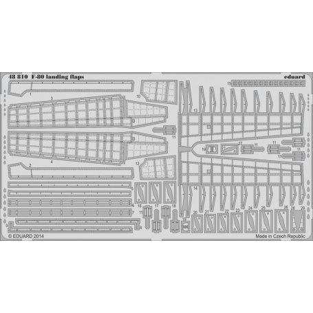 Eduard 1:48 F-80 landing flaps Hobby Boss