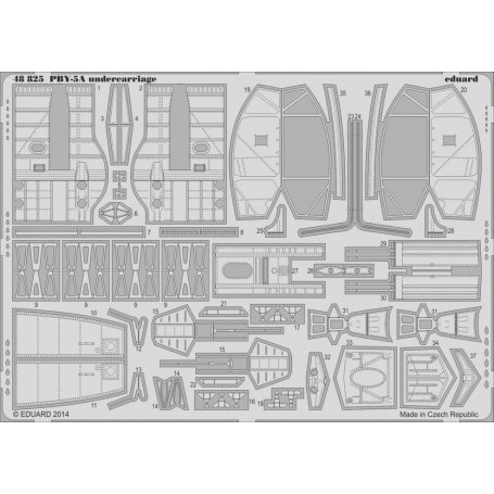 PBY-5A undercarriage Revell 4507