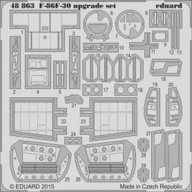 Eduard 1:48 F-86F-30 upgrade set EDUARD Eduard 1163