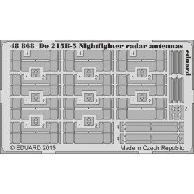 Eduard 1:48 Anteny i radar do Dornier Do-215 B-5 Nightfighter dla ICM 48242