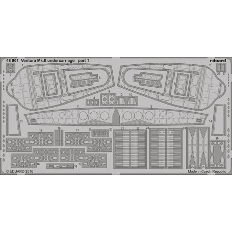 Eduard 1:48 Ventura Mk.II undercarriage dla Revell 04946