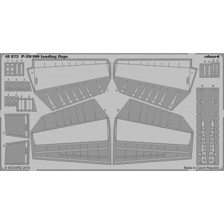 Eduard 1:48 P-39/400 landing flaps dla Eduard