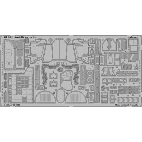 Eduard 1:48 Sukhoi Su-25K exterior SMĚR