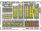 Eduard 1:48 Seatbelts for Luftwaffe bombers / WWII 