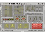 Eduard 1:48 Zielony fotel wyrzucany do F-4 dla Hasegawa