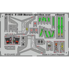 Eduard 1:48 F-18D ejection seat HASEGAWA