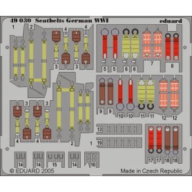 Eduard 1:48 Seatbelts German WWI