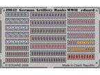 Eduard 1:48 German artillery ranks / WWII 