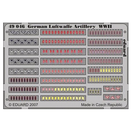 Eduard 1:48 German Luftwaffe Artilery WWII