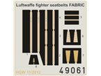 Eduard 1:48 Seatbelts for Luftwaffe fighters WWII / FABRIC 