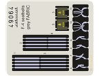 Eduard 1:48 Szare pasy bezpieczeństwa do F-4 / FABRIC