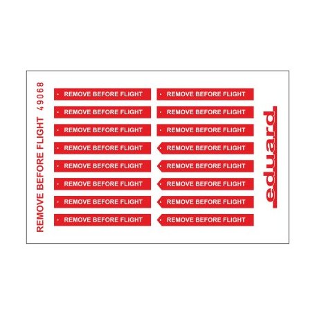 Eduard 1:48 Remove Before Flight FABRIC dla Eduard