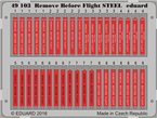 Eduard 1:48 REMOVE BEFORE FLIGHT / STEEL