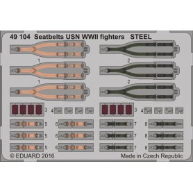 Seatbelts USN WWII fighters STEEL