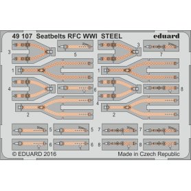 Eduard 1:48 Seatbelts RFC WWI STEEL