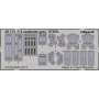 Eduard 1:48 F-4 seatbelts grey STEEL