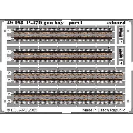 Eduard 1:48 Republic P-47D gun bay dla Tamiya