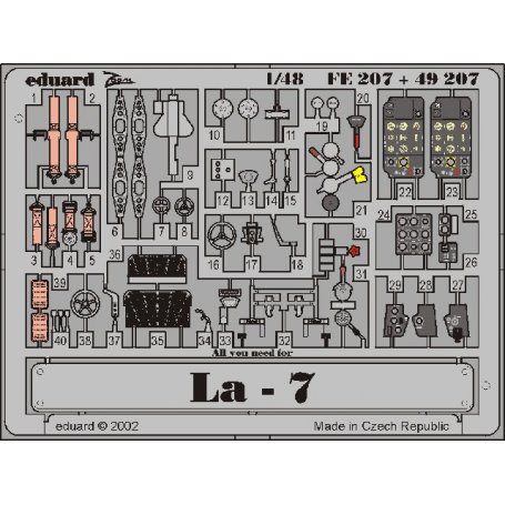 Eduard 1:48 Lavochkin La-7 GAVIA/EDUARD