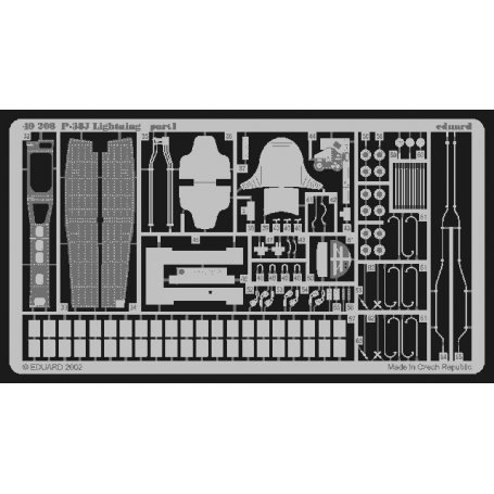 Eduard 1:48 P-38J HASEGAWA