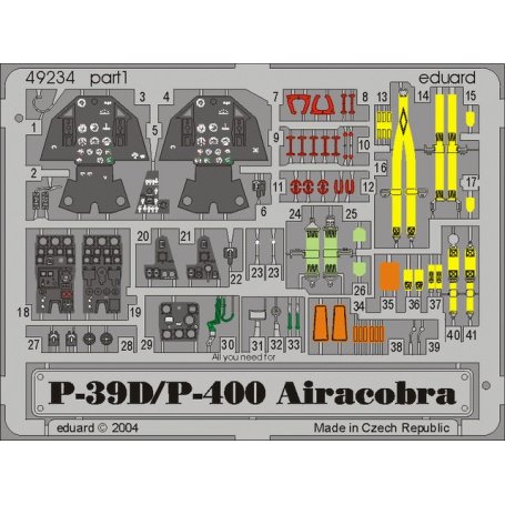 Eduard 1:48 P-39D/P-400 EDUARD