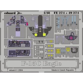 F-15C interior HASEGAWA