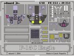 Eduard 1:48 Interior elements for F-15C Eagle / Academy 