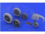 Eduard 1:32 Wheels for Messerschmitt Bf-109E - Eduard 