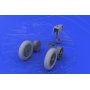 Eduard 1:32 Messerschmitt Bf-109E wheels dla Eduard