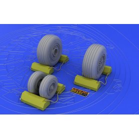 Eduard 1:32 F-4C/D/E/F/G wheels dla Tamiya