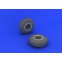 Eduard 1:32 B-17 wheels dla HK Models