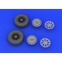 F4U-1 wheels TAMIYA