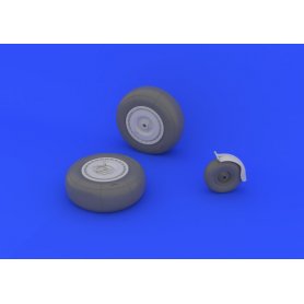 Eduard 1:32 Junkers Ju-88 wheels late dla Revell