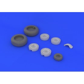 Eduard 1:32 Junkers Ju-88 wheels late dla Revell