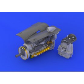 Bf 109G-6 engine Revell